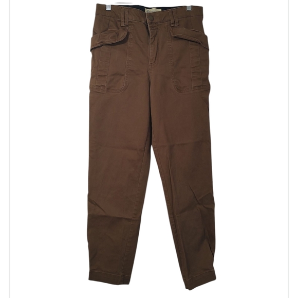 Democracy "ab" Technology Brown Jeans Size 6 - Picture 1 of 6